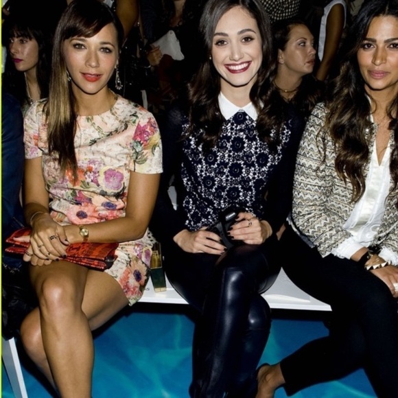 Tory Burch Kaley Floral Tweed Dress size 8 - Picture 5 of 16